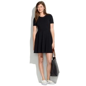 Madewell black mini dress